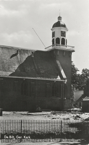 605755 Gezicht op de N.H. Dorpskerk (Dorpsstraat vanouds Steenstraat 70) te Bilt.